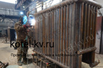 Производство водогрейных котлов